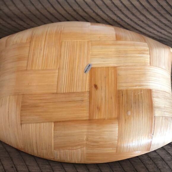 Hawaiian 🌺 Islands 🏝 Handpainted Palm 🌴 Frond Plate 70s vibrant retro vibe - Picture 6 of 17